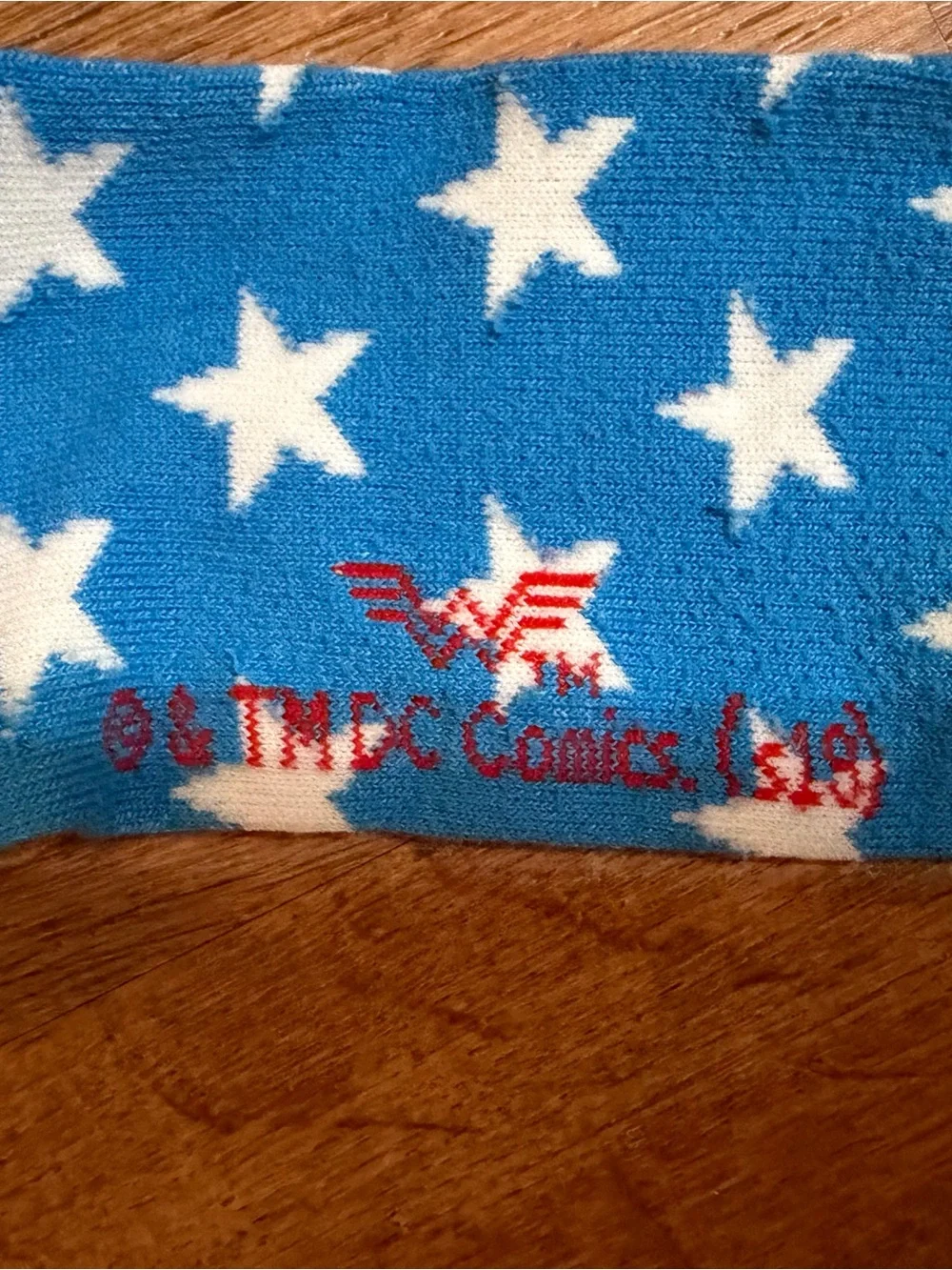 Wonder Woman Knee Length Socks with Cape DC Comics One Size Fits Most